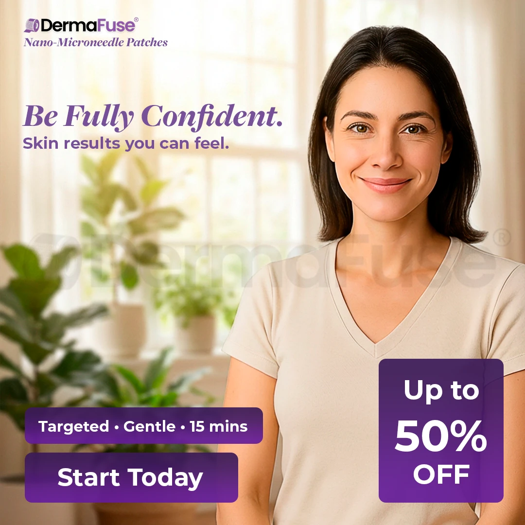 DermaFuse® Nano-Microneedle Repair Patch [Clear Skin in 2–3 Weeks]